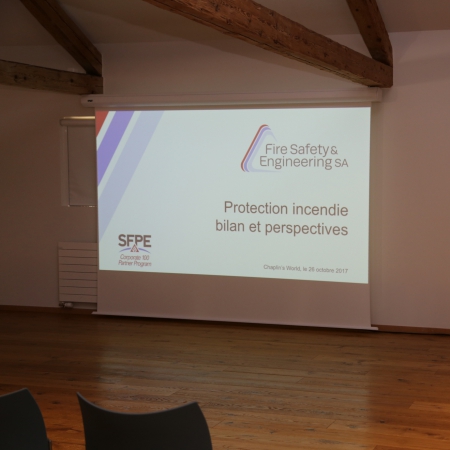 Conférence "Protection incendie, bilan et perspectives"